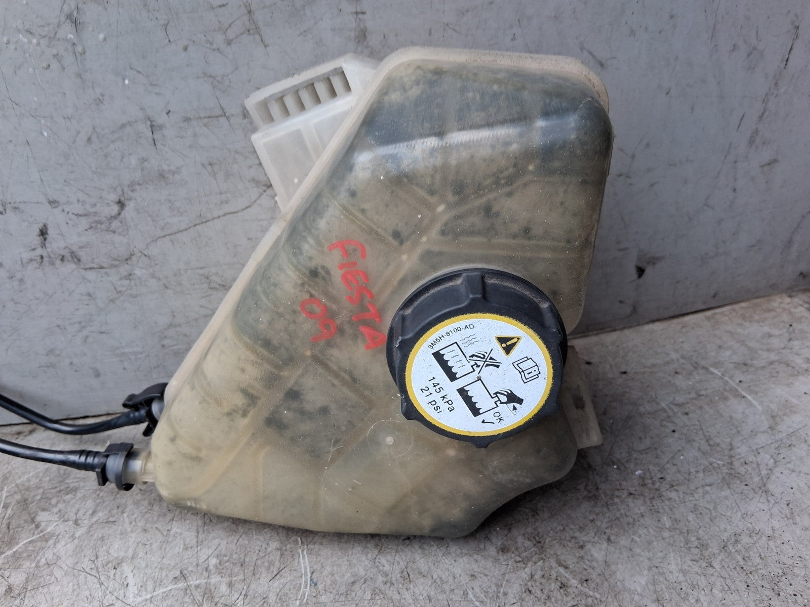 2009 FORD FIESTA MK7 1.6 PETROL WATER EXPANSION COOLANT OVERFLOW TANK 8V218K218