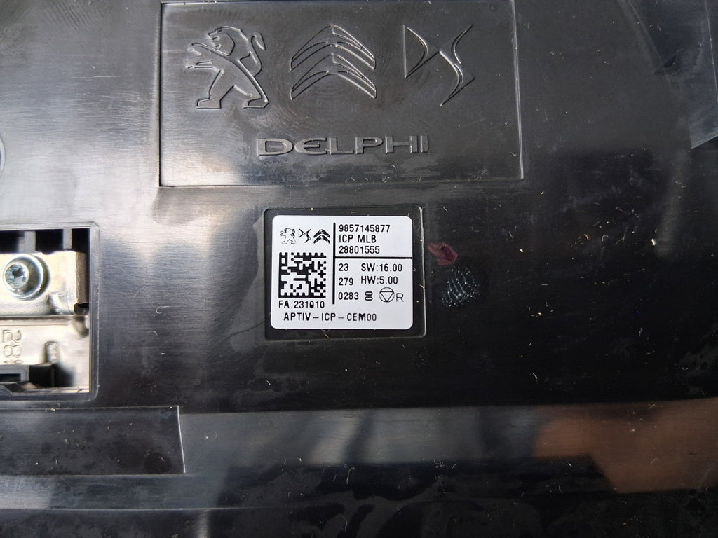 2024 DS AUTOMOBILES DS 7 RADIO SAT NAV DISPLAY SCREEN 9857145877