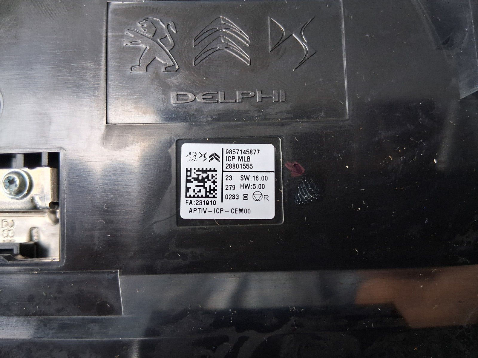 2024 DS AUTOMOBILES DS 7 RADIO SAT NAV DISPLAY SCREEN 9857145877