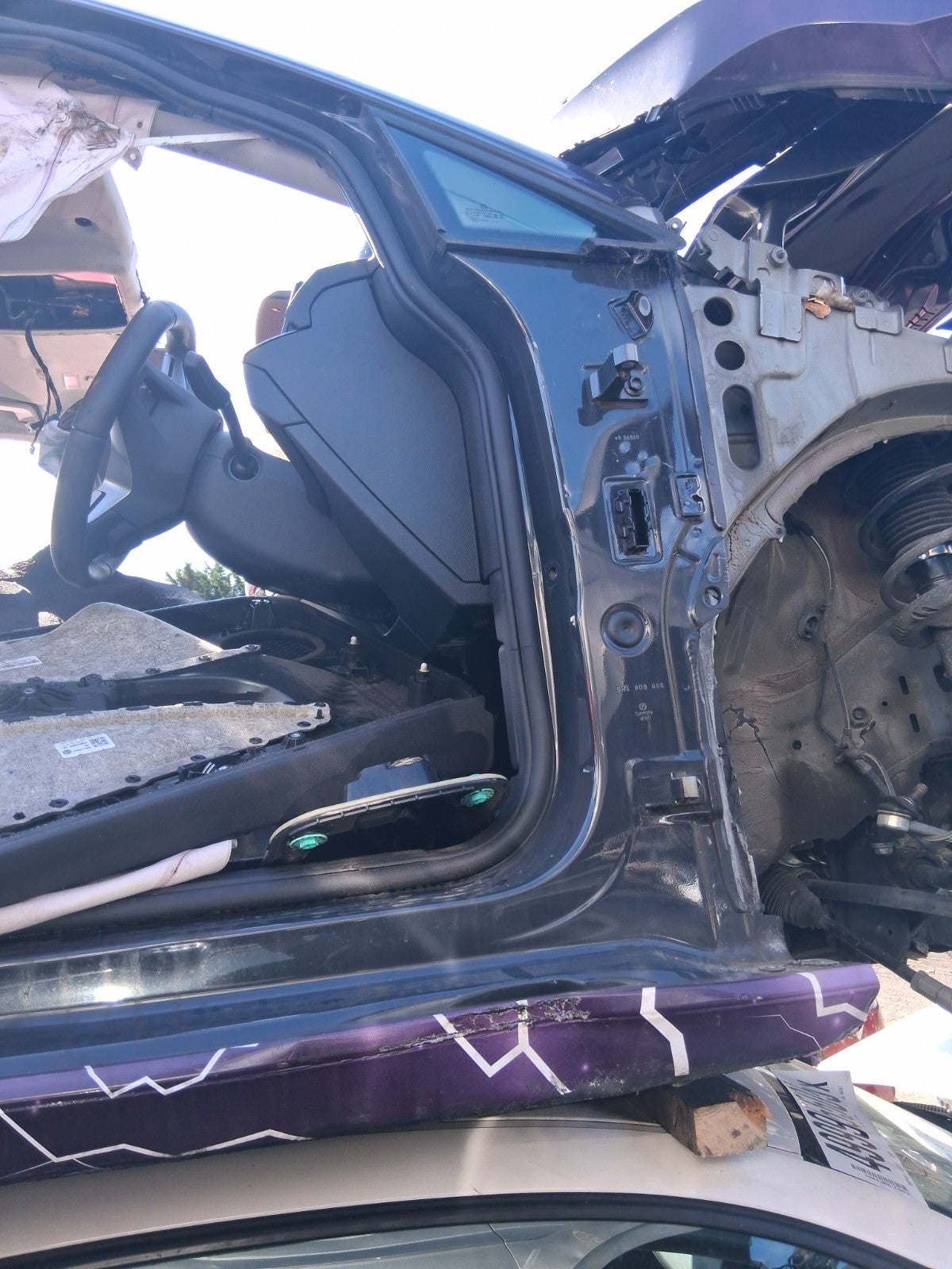 2023 VOLKSWAGEN GOLF MK8 OSF DRIVER SIDE FRONT QUARTER CUT