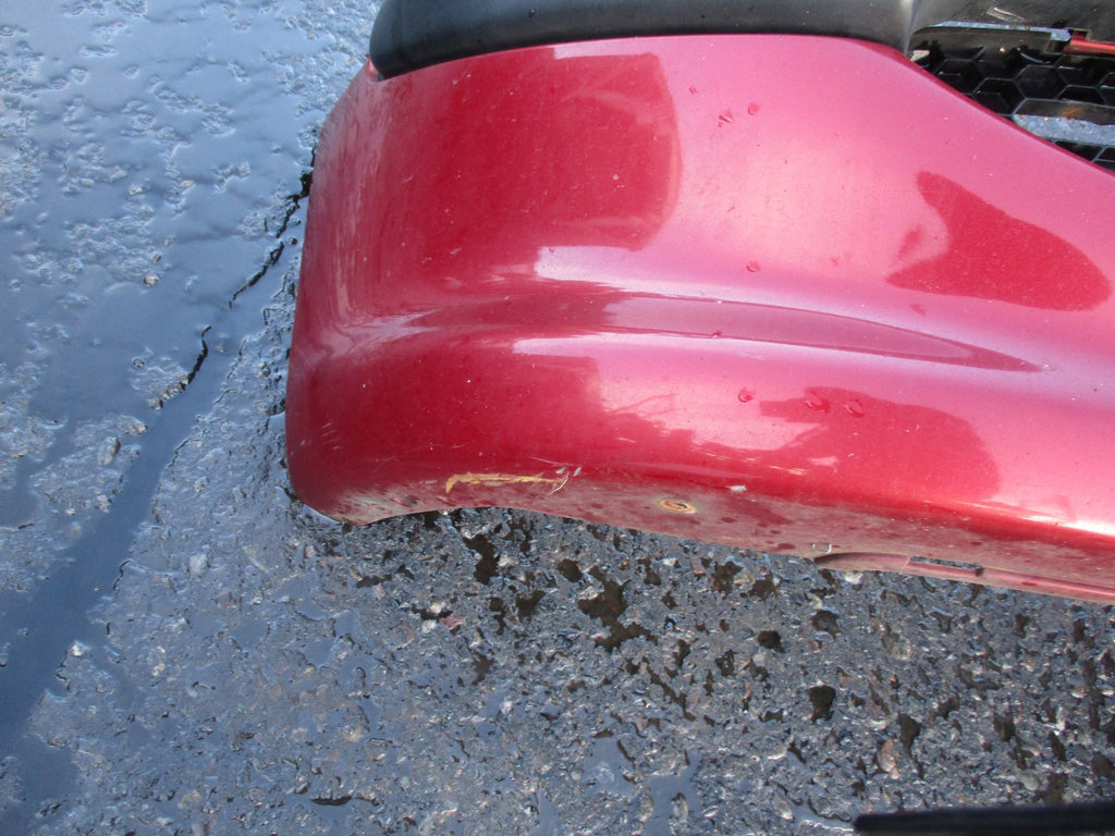 PEUGEOT 206 PRE FACELIFT FRONT BUMPER COMPLETE RED