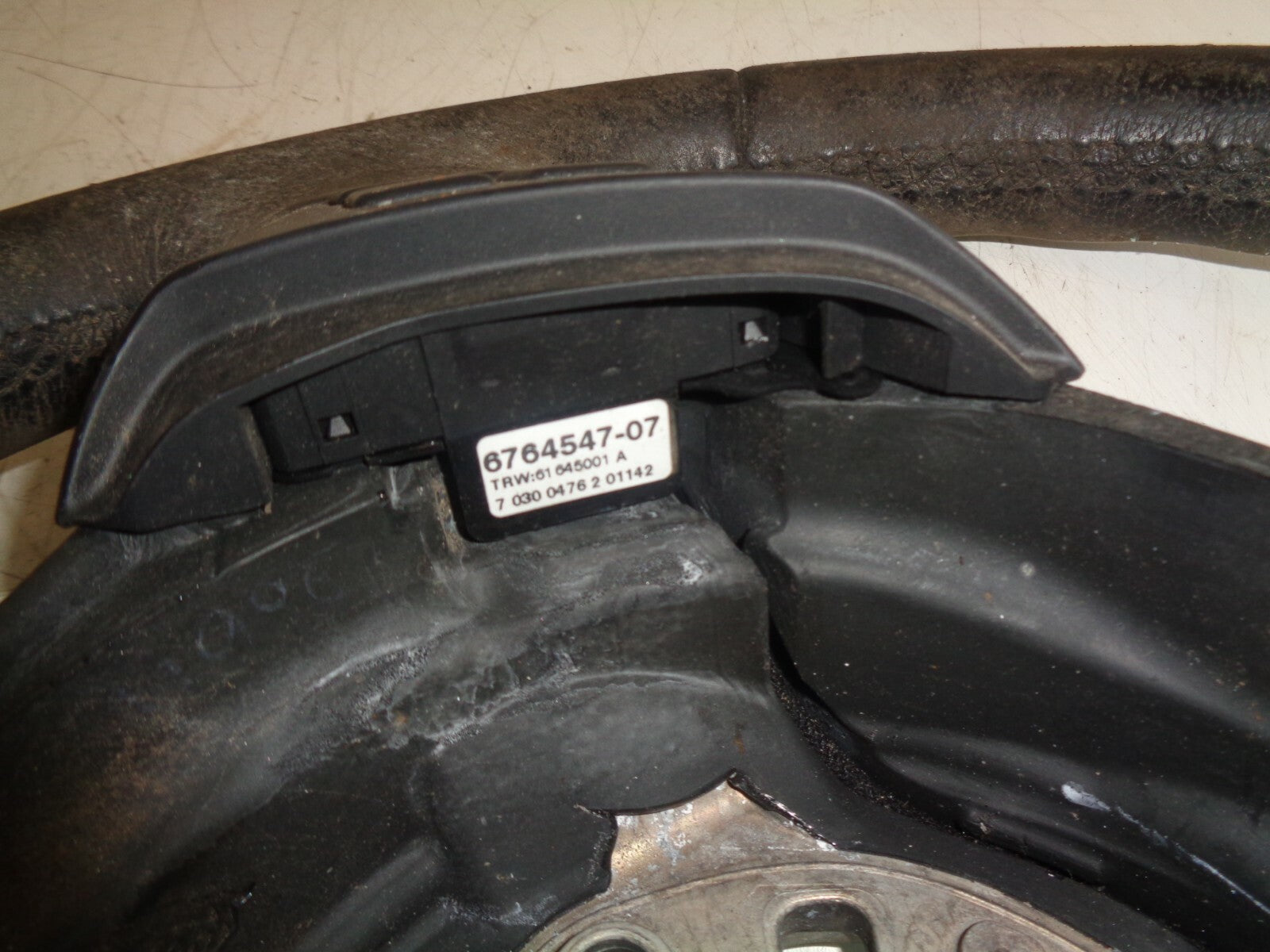 BMW 3 SERIES 320D E91 ESTATE MULTI FUNCTION STEERING WHEEL 676454707