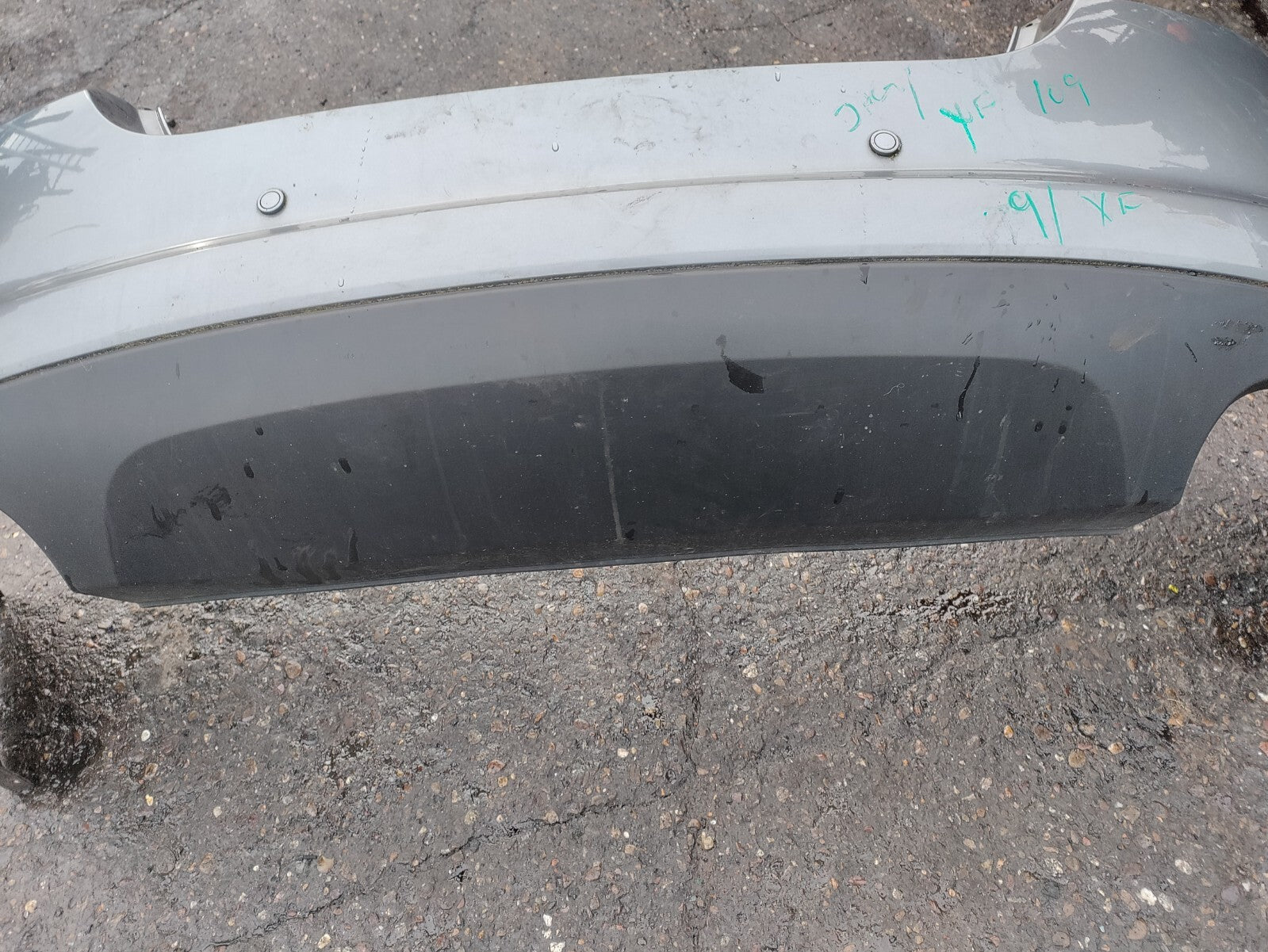 2009 JAGUAR XF X250 REAR COMPLETE BUMPER PDC SENSOR