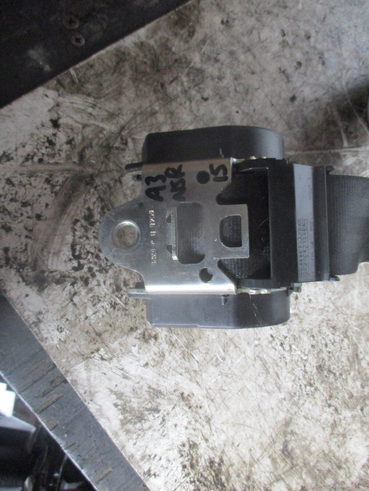 AUDI A3 2015 NSR PASSENGER SIDE REAR SEAT BELT 620093800