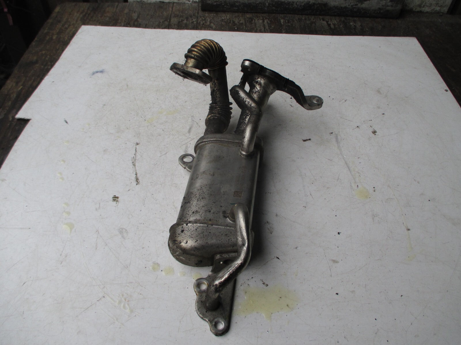 RENAULT CLIO MK4 2015 1.5 DIESEL ENGINE EGR VALVE COOLER 147357324R 71370575C