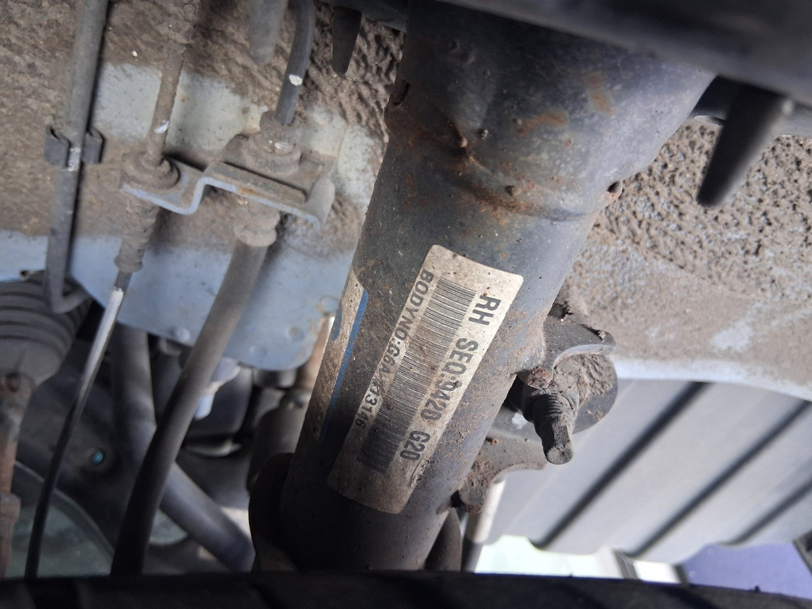 2019 KIA PICANTO MK3 1.0 PETROL OSF DRIVER SIDE FRONT SHOCK ABSORBER
