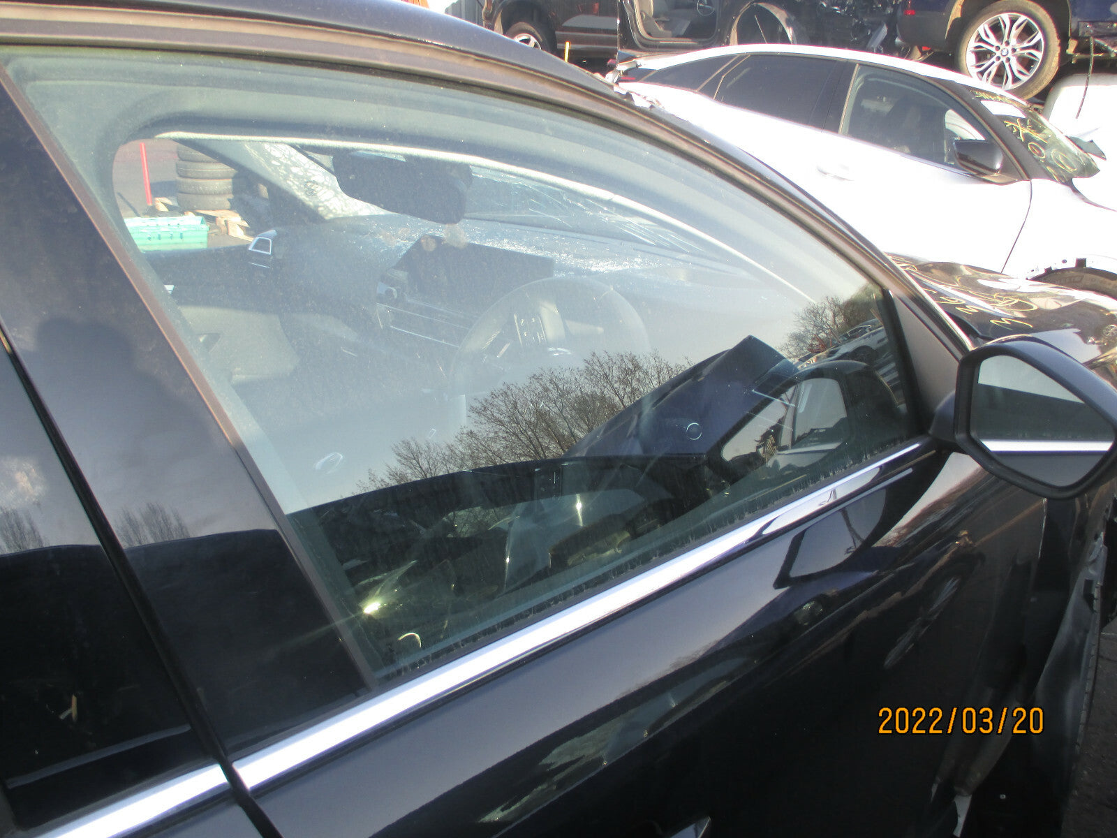 CITROEN C4 MK3 2021 OSF DRIVER SIDE FRONT DOOR WINDOW GLASS