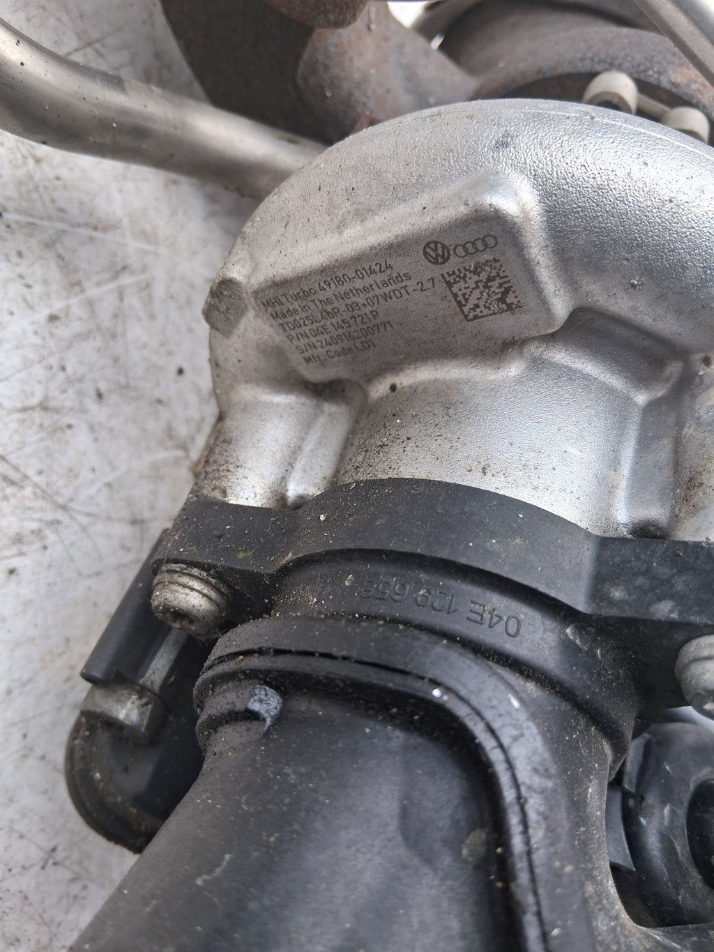 2025 AUDI A3 TURBOCHARGER 04E145721P