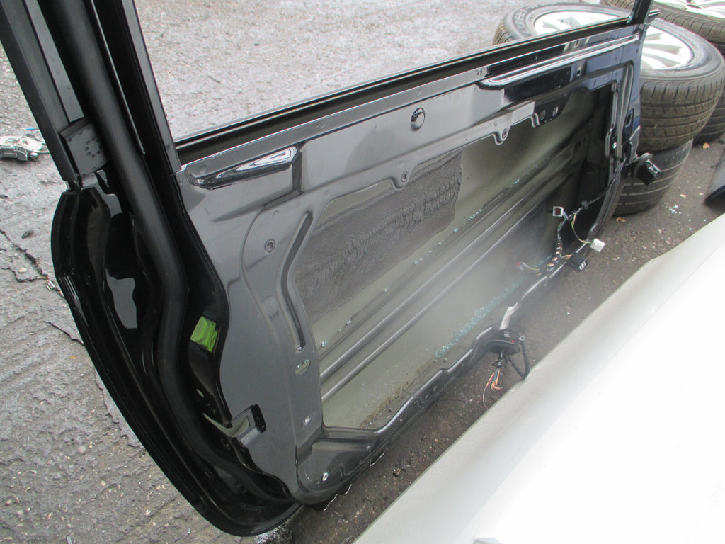 FORD FIESTA MK7 2017 3 DOOR NSF PASSENGER SIDE FRONT BARE DOOR SHELL ONLY BLACK