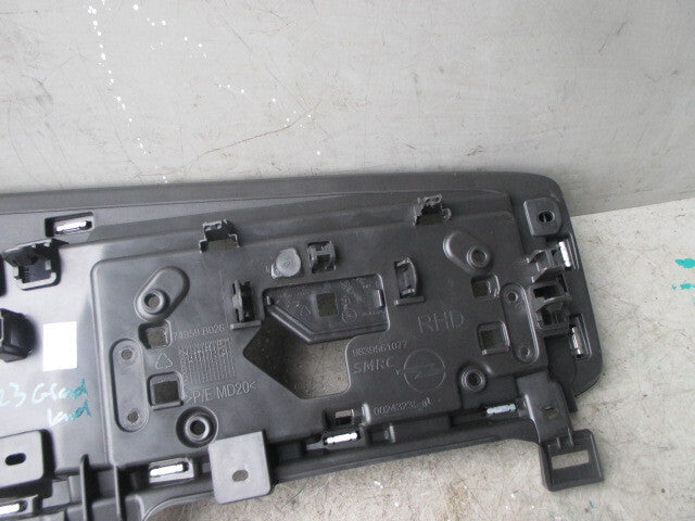 VAUXHALL GRAND LAND 2023 SPEEDOMETER DASHBOARD TRIM PANEL 9839561077