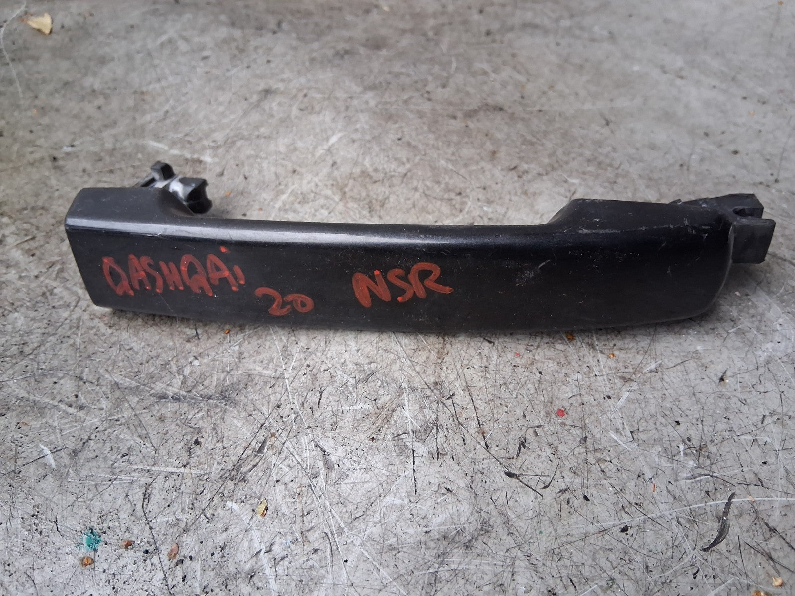 2020 NISSAN QASHQAI NSR PASSENGER SIDE REAR LEFT EXTERIOR DOOR HANDLE