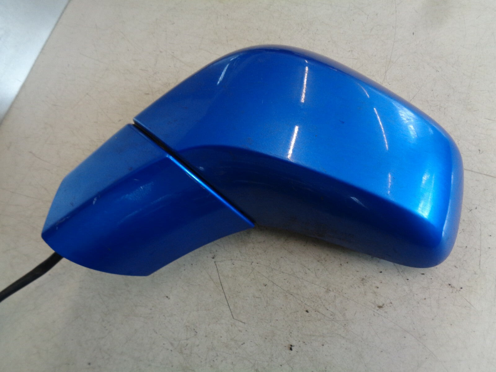 VAUXHALL MOKKA A MK1 2013 NS PASSENGER SIDE ELECTRIC DOOR WING MIRROR GLASS BLUE