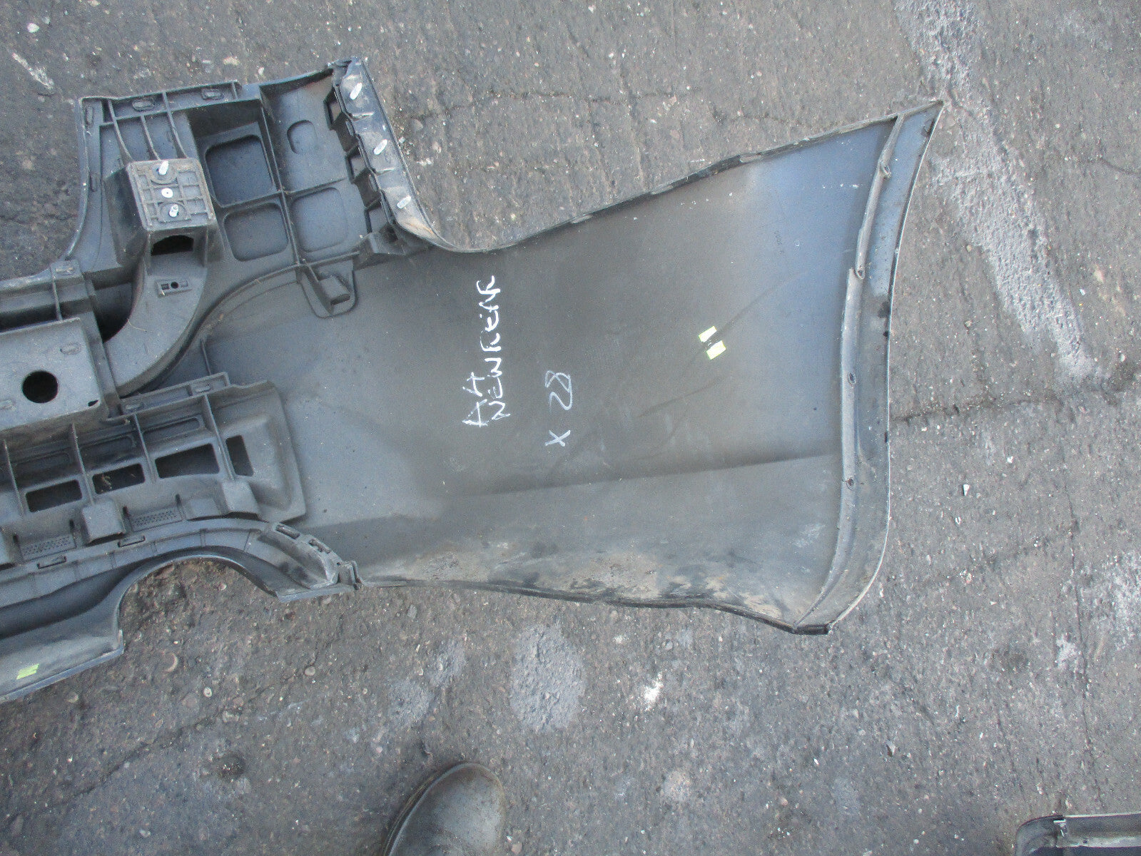 AUDI A4 B7 2006 S LINE REAR BUMPER DARK GREY