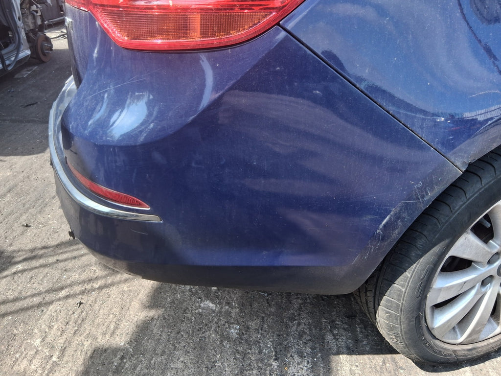 2013 VAUXHALL ASTRA J ESTATE REAR COMPLETE BUMPER BLUE