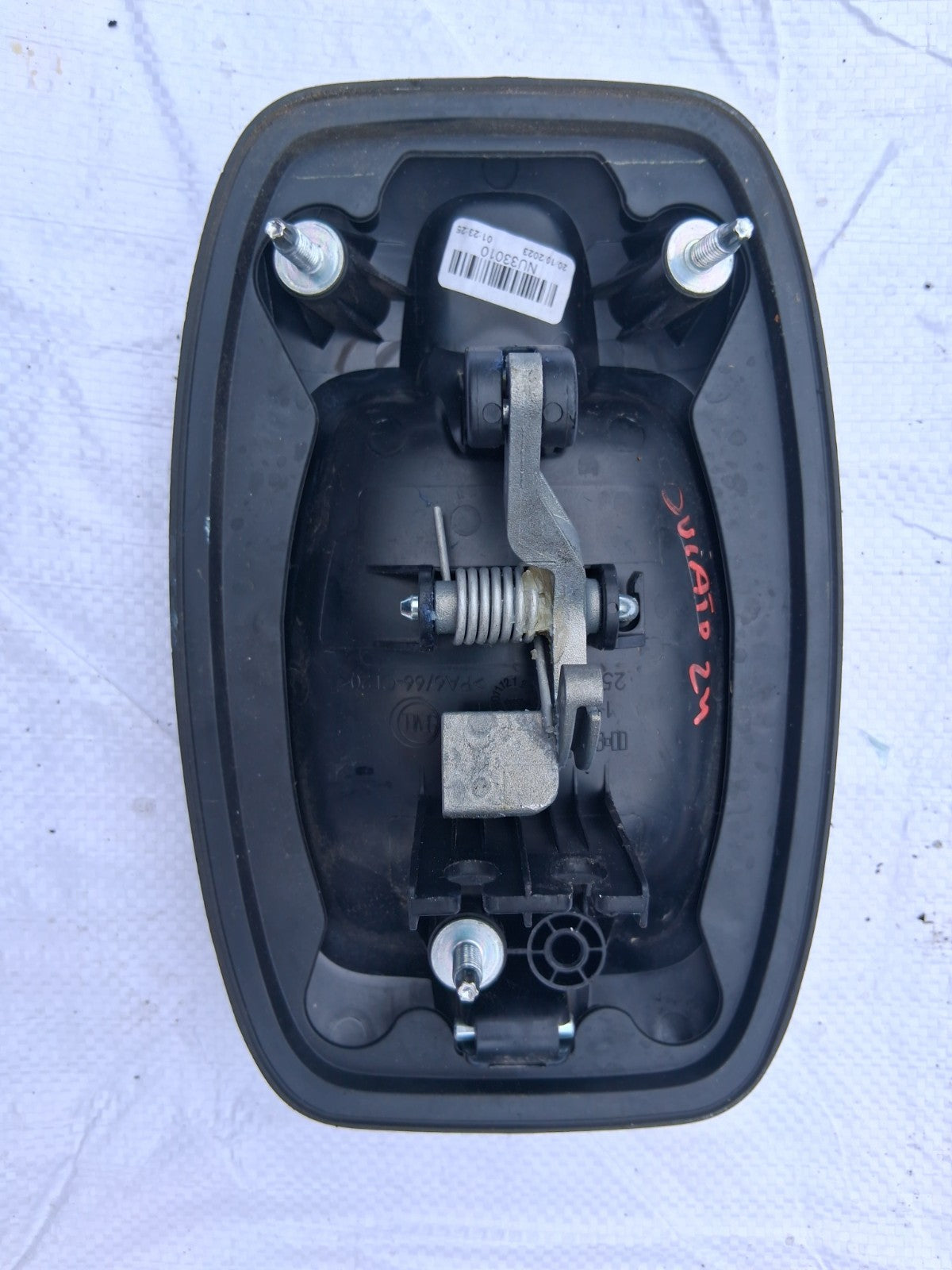 2024 FIAT DUCATO MK3 NSF PASSENGER SIDE FRONT EXTERIOR DOOR HANDLE NU33010