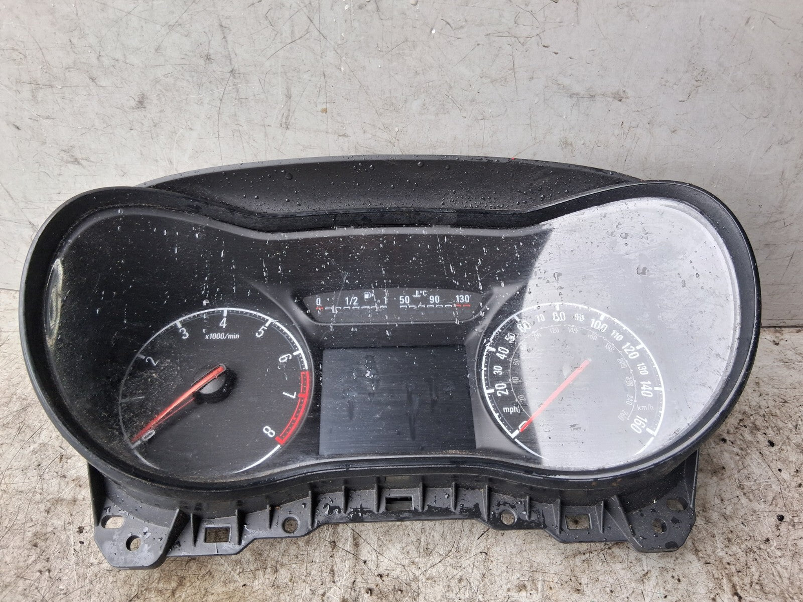 VAUXHALL ZAFIRA C 2017 1.4 PETROL SPEEDO SPEEDOMETER INSTRUMENT CLUSTER 39129403