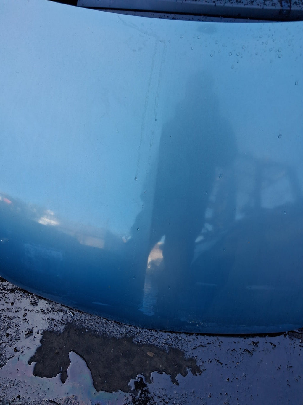 2006 VAUXHALL CORSA C FRONT BONNET HOOD PANEL BLUE