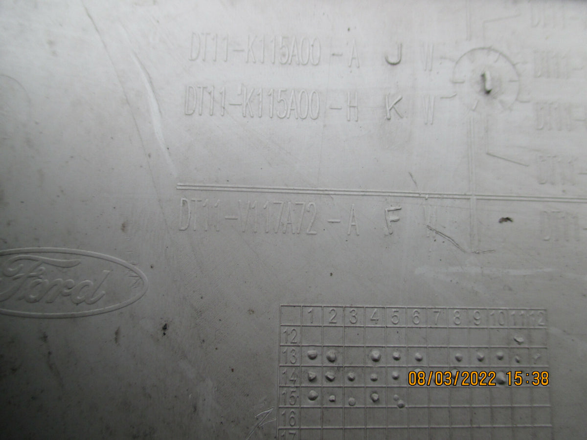 FORD TRANSIT CONNECT 2016 INTERIOR ROOF SUN VISOR ROOF PANEL STORAGE dt11v117a72