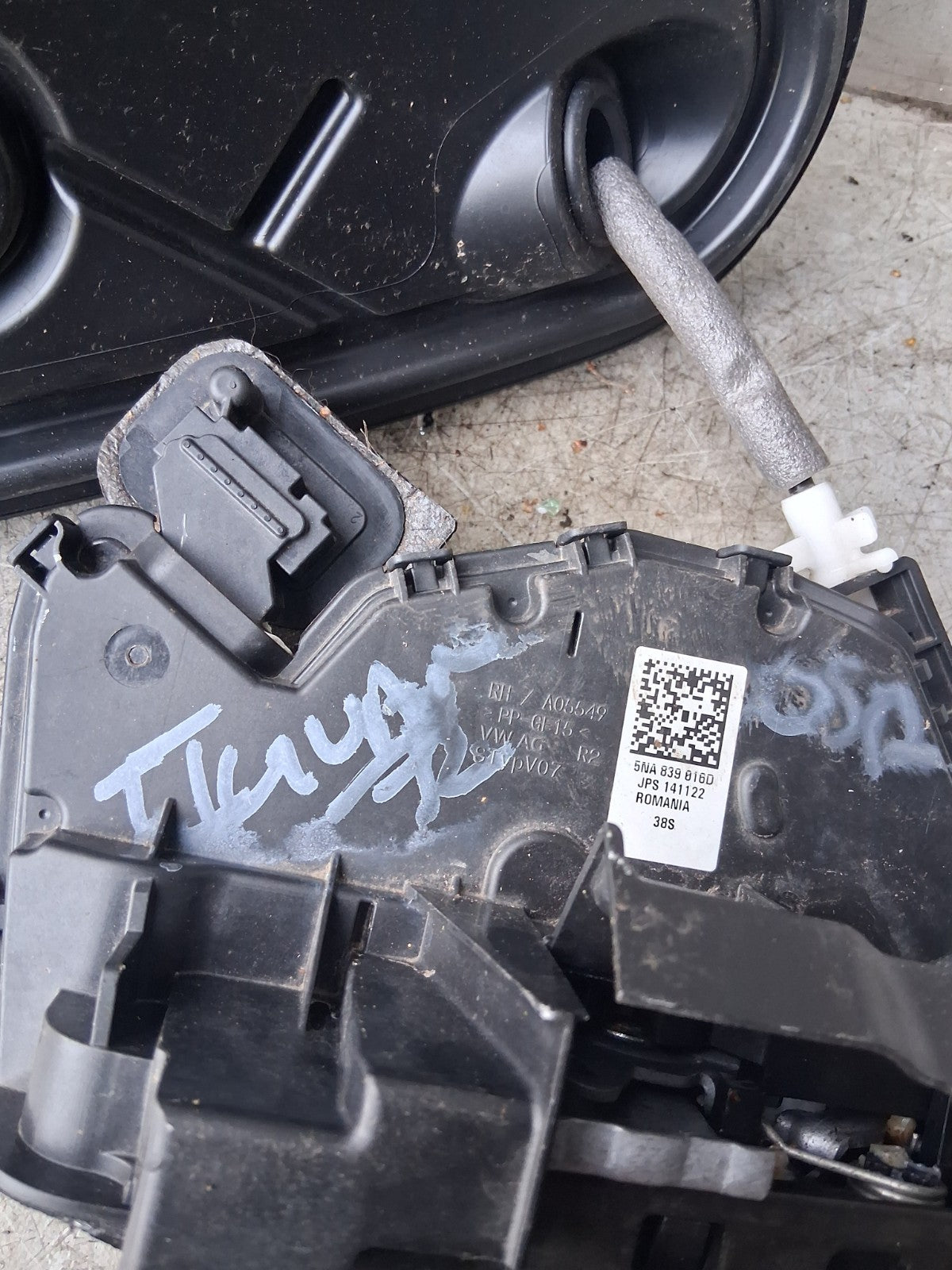 2023 VW VOLKSWAGEN TIGUAN OSR DRIVER SIDE REAR DOOR LOCK MECHANISM 5NA839016D