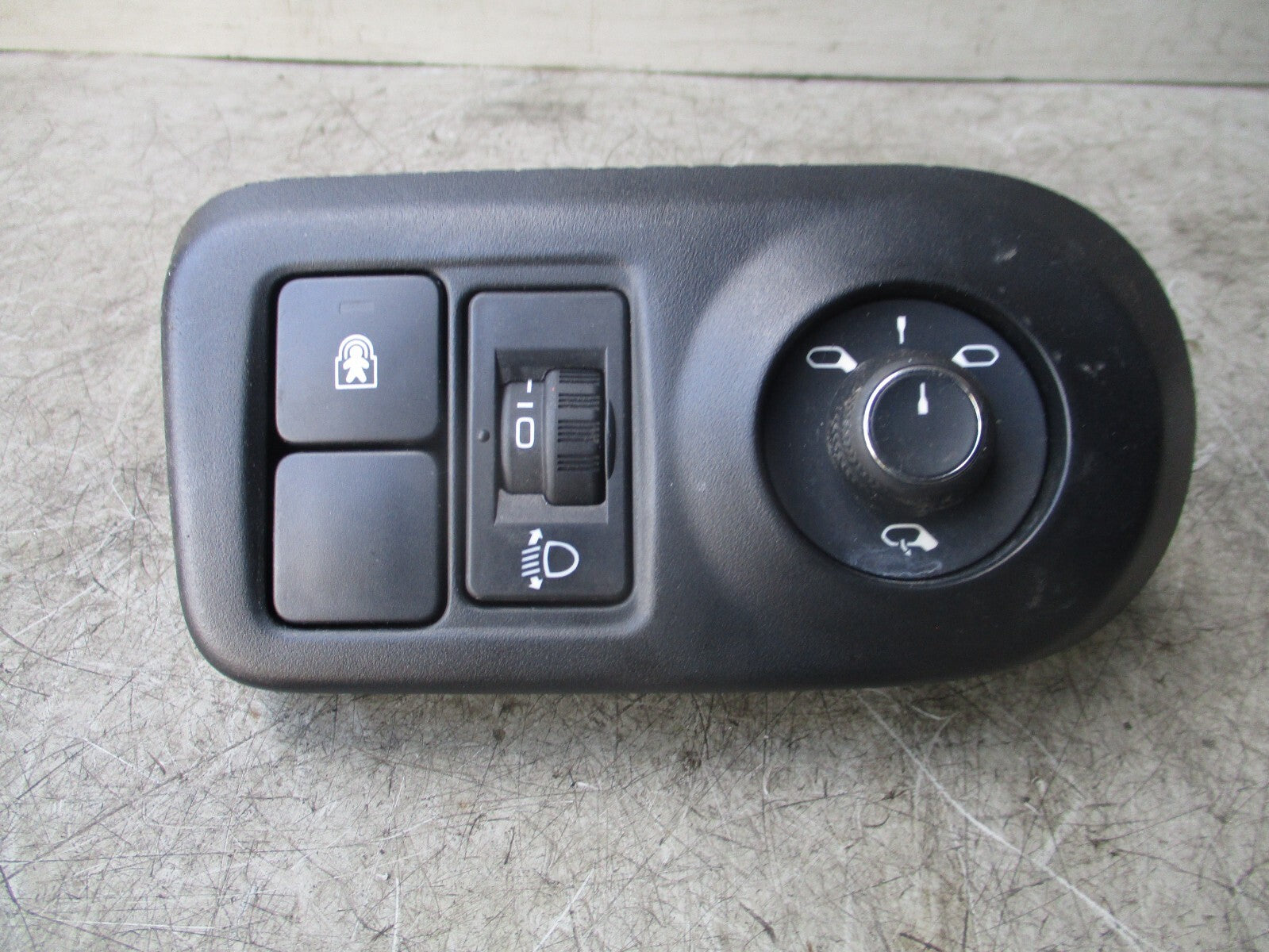 2018 CITROEN CACTUS C4 HEADLIGHT & WING MIRROR ADJUST CONTROL SWITCH