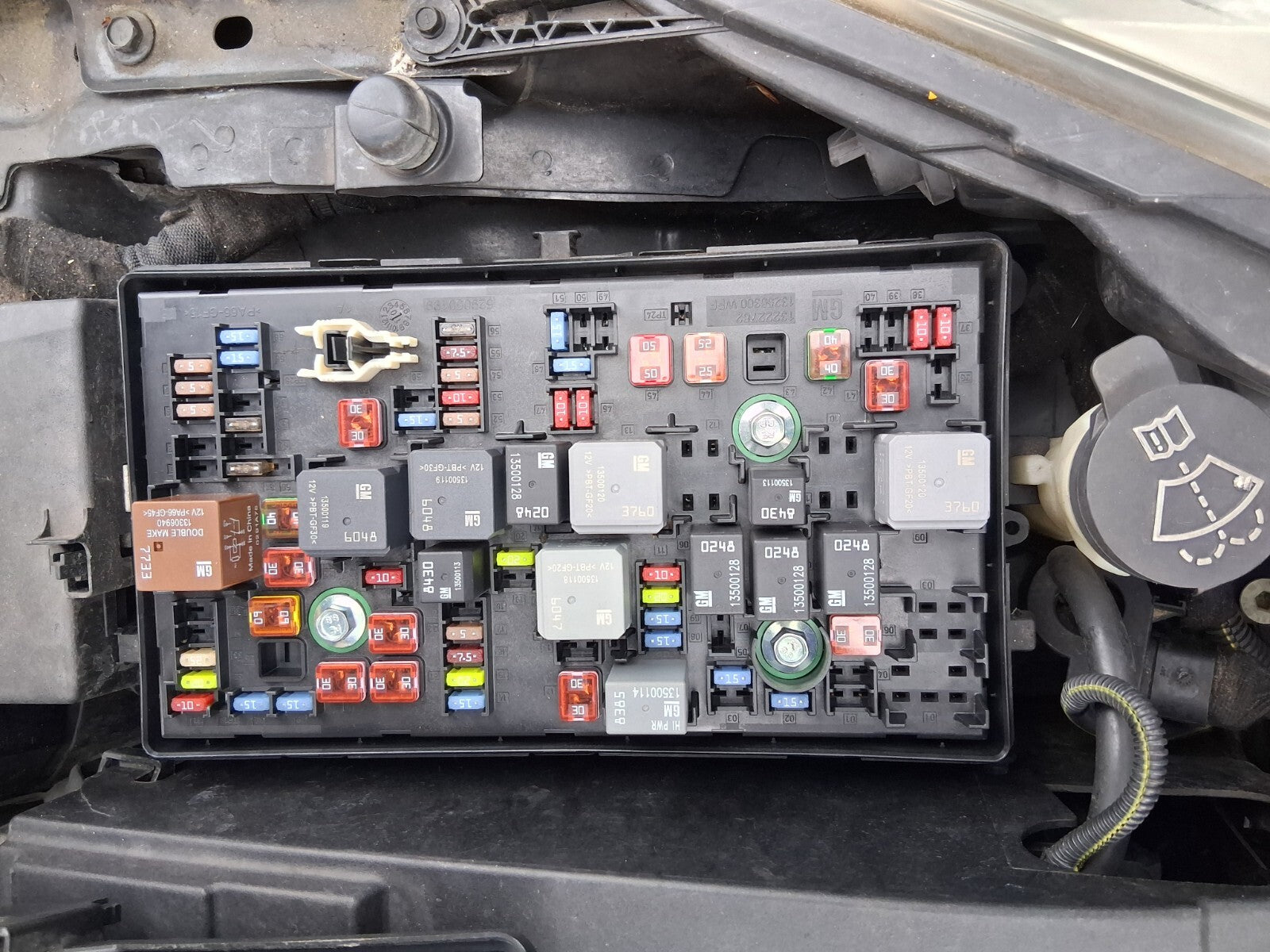 2011 VAUXHALL INSIGNIA ESTATE MK1 2.0 DIESEL FUSE BOX BODY CONTROL 544949969