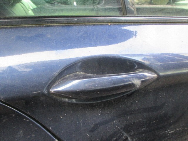 2012 BMW 5 SERIES F10 OSR DRIVER SIDE REAR DOOR HANDLE IMPERIAL BLUE A89