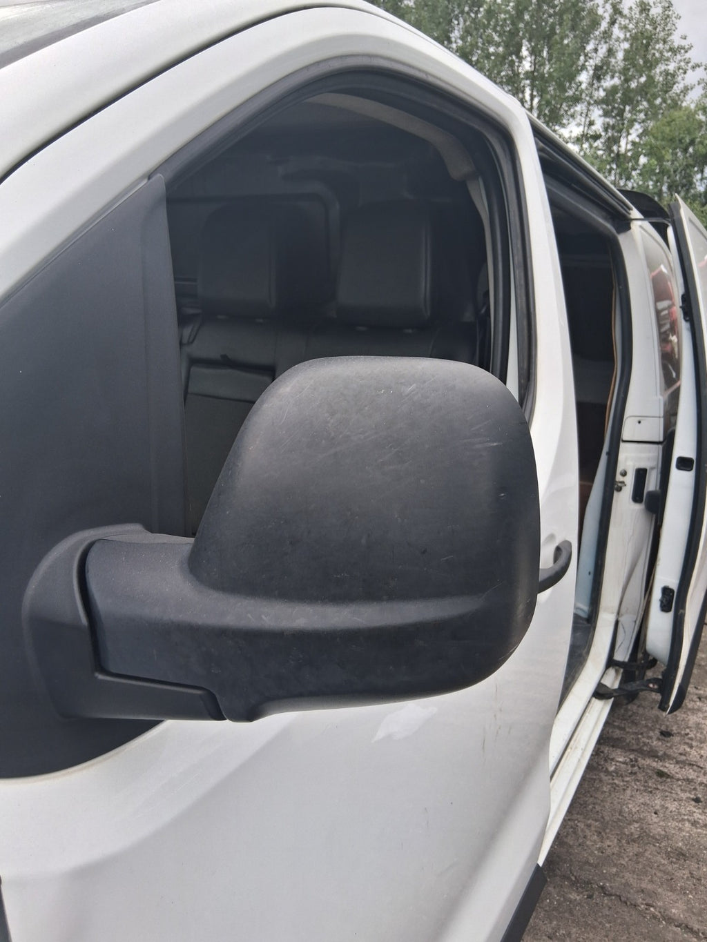 2019 CITROEN DISPATCH VIVARO MK3 NSF PASSENGER SIDE FRONT WING MIRROR BLACK