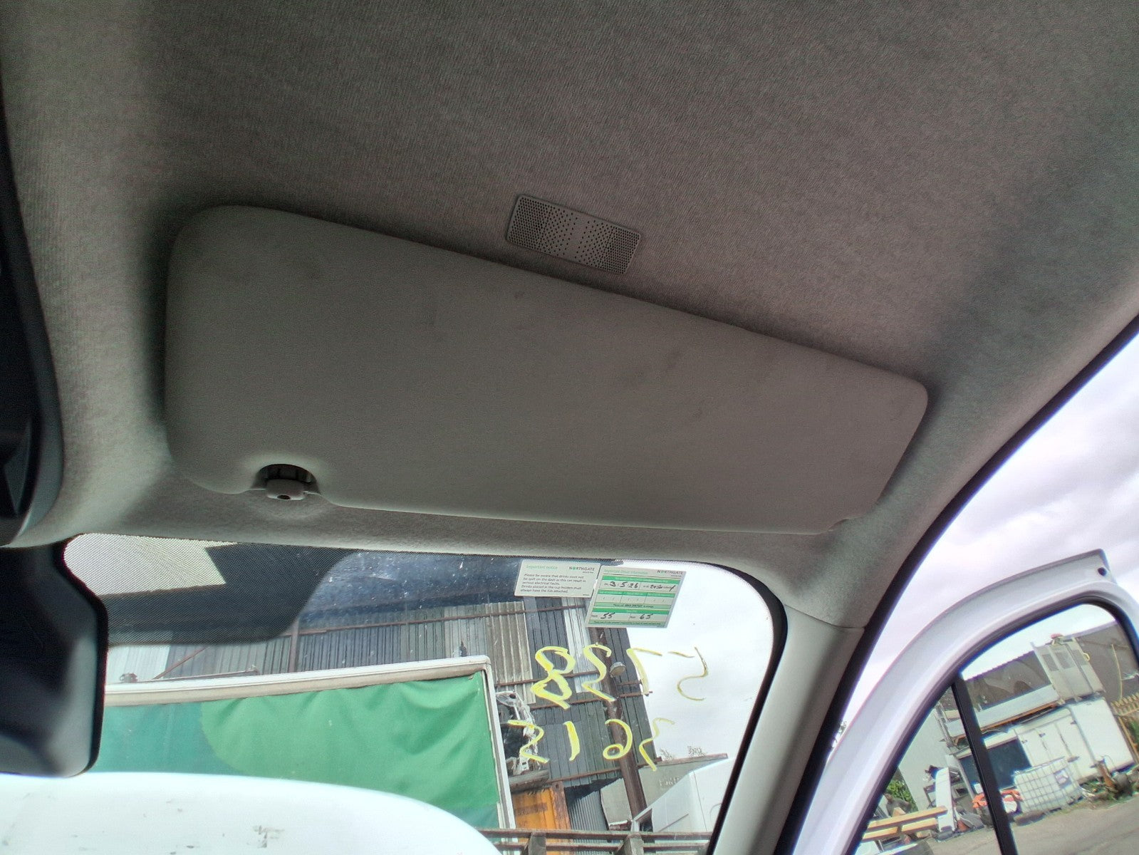 2024 RENAULT TRAFIC X82 MK3 OSF DRIVER SIDE FRONT SUN VISOR SHADE