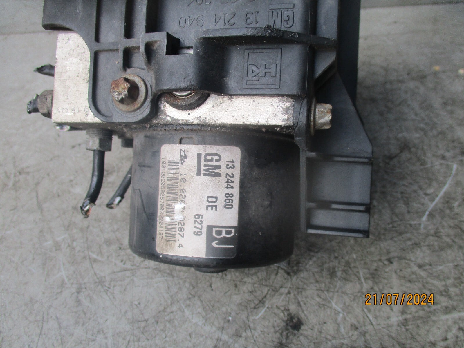 VAUXHALL ZAFIRA B 2010 1.6 PETROL ABS PUMP MODULATOR 13244860