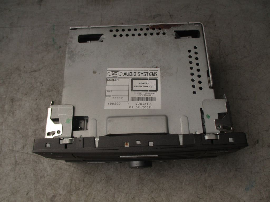 2007 FORD FIESTA MK6 CD PLAYER RADIO STEREO HEAD UNIT 6S6118C815AH
