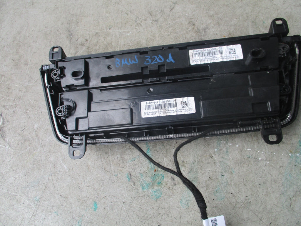 2008 BMW 320D AC AIR CON HEATER CLIMATE RADIO PANEL UNIT 9363545-02