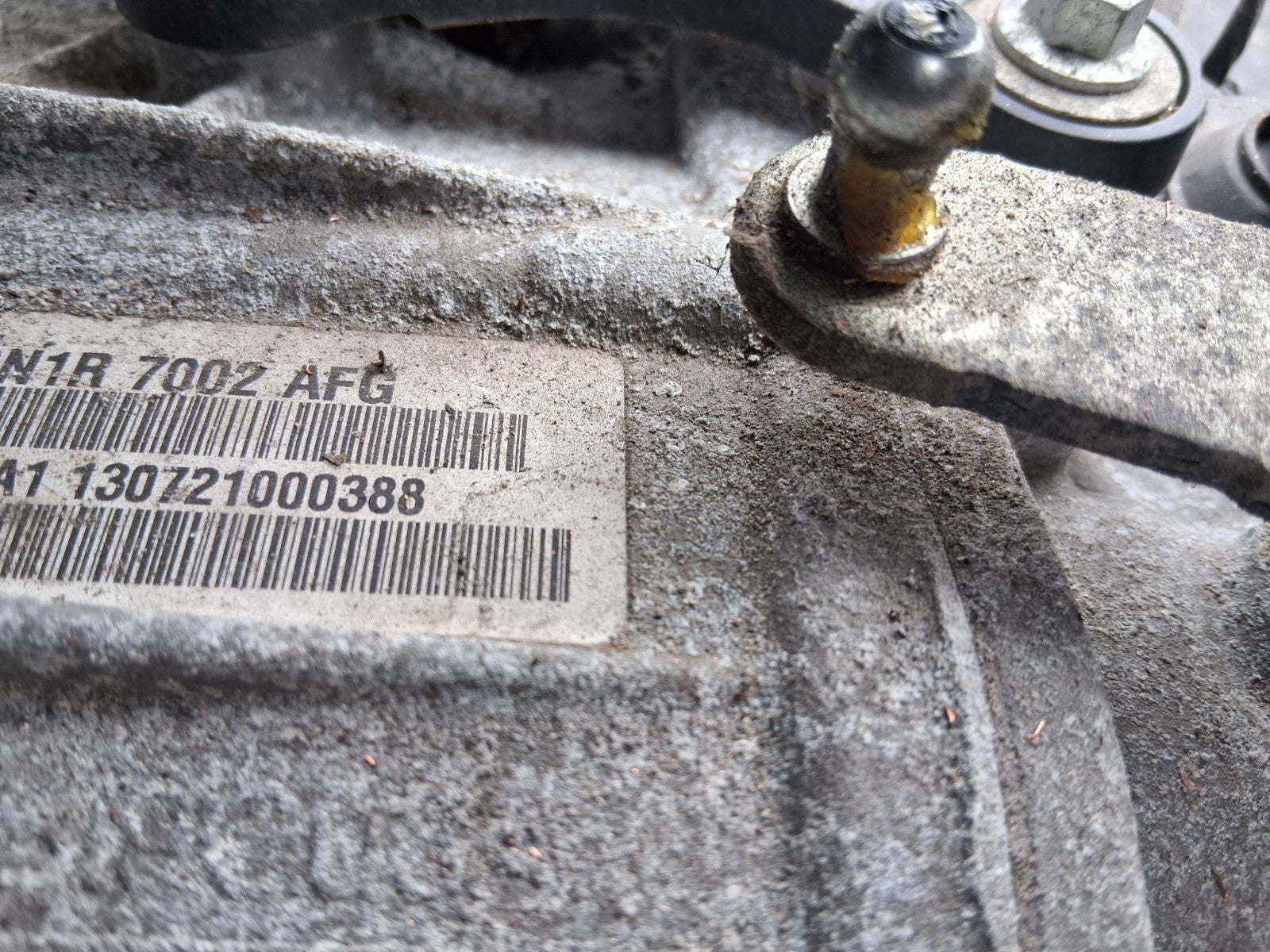 2021 FORD ECOSPORT 1.0 PETROL 6 SPEED MANUAL GEARBOX GN1R7002AFG