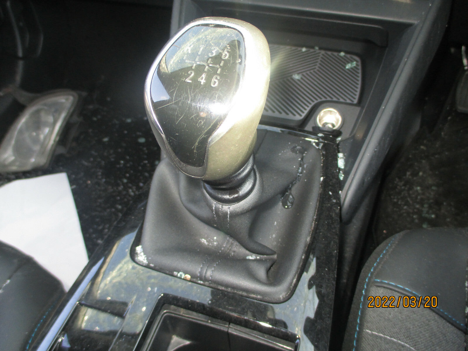 CITROEN C4 MK3 2021 6 SPEED MANUAL GEARSTICK GEAR SHIFTER LEVER MECHANISM