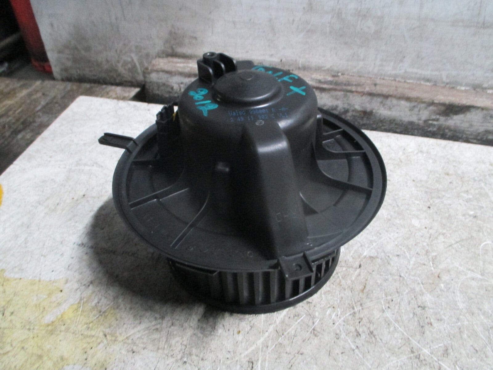 VOLKSWAGEN GOLF PLUS 2012 HEATER BLOWER MOTOR FAN UNIT