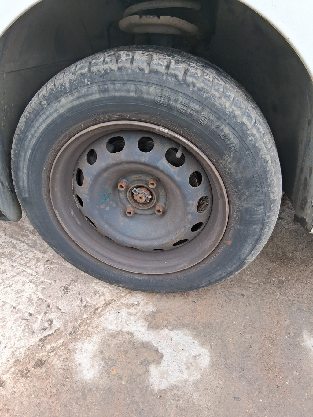 2017 PEUGEOT PARTNER MK2 15 INCH STEEL WHEEL WITH TYRE 195/65R15