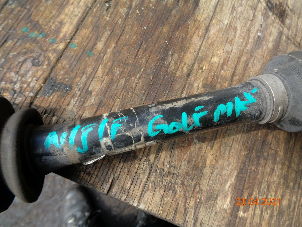 VW VOLKSWAGEN GOLF MK5 2006 NSF PASSENGER SIDE FRONT SMALL DRIVESHAFT SHAFT