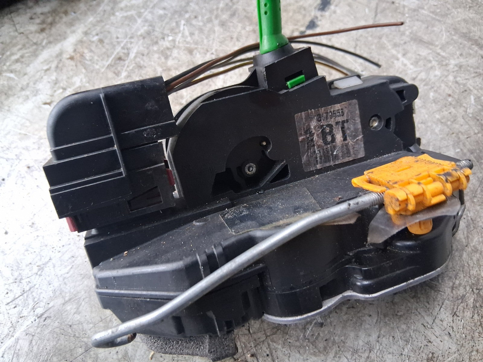 VAUXHALL INSIGNIA MK1 OSR DRIVER SIDE REAR RIGHT DOOR LOCK MECHANISM