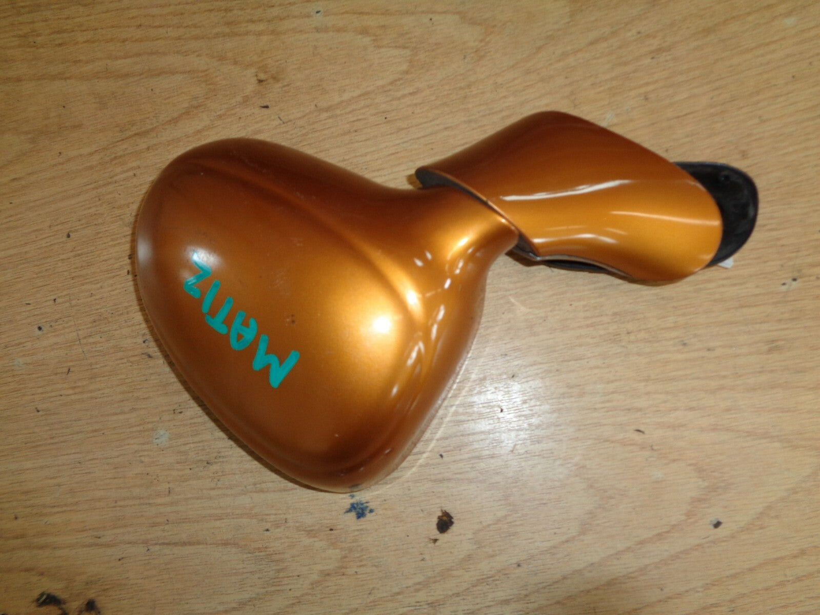 DAEWOO MATIZ 2002 MK1 N/S PASSENGER SIDE WING DOOR MIRROR E13010140