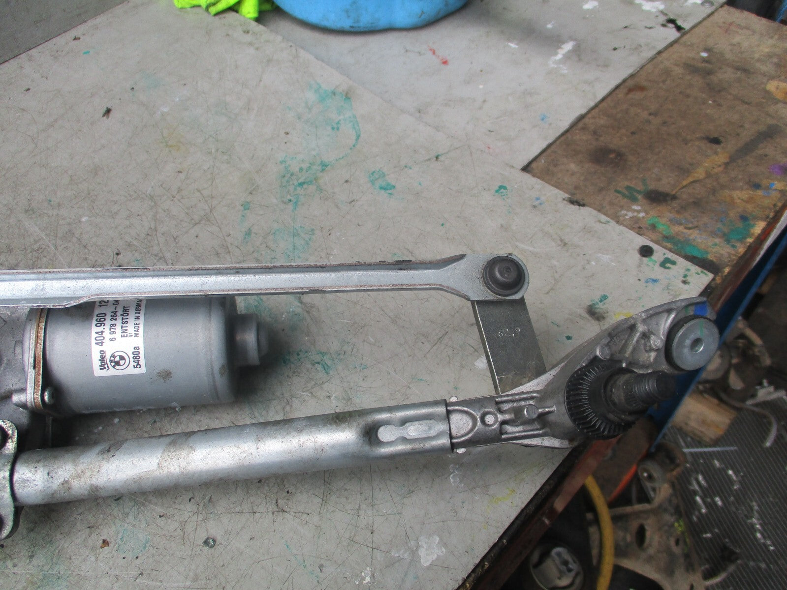 2008 BMW 3 SERIES WINDOW WIPER MOTOR AND LINKAGE 6 978 264-04