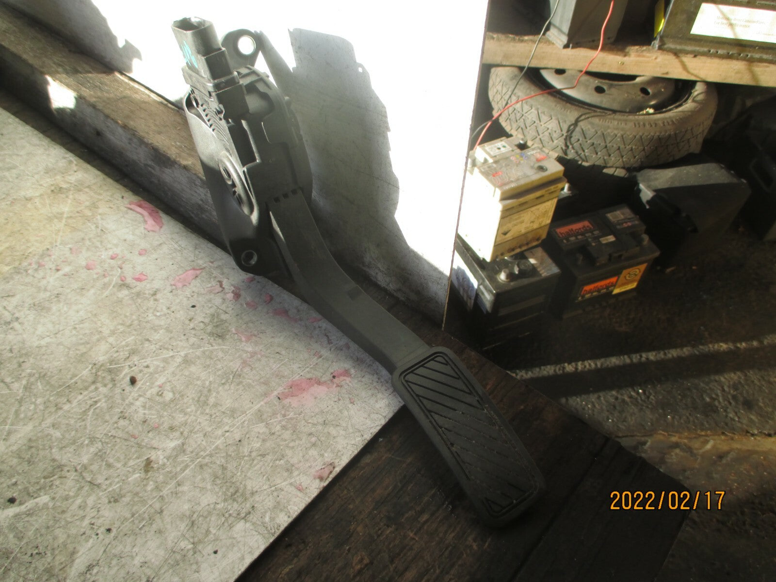 FORD ECOSPORT 2016 THROTTLE ACCELERATOR PEDAL 8V219F836A3B