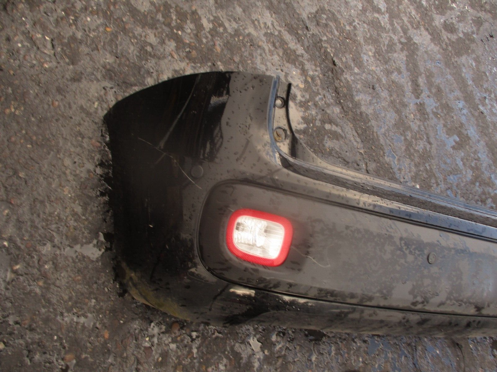 2018 FIAT PANDA 319 REAR BUMPER BLACK