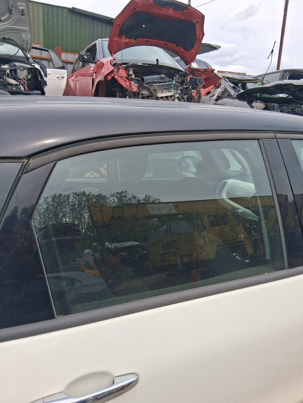 2019 FIAT 500L URBAN OSR DRIVER SIDE REAR WINDOW GLASS