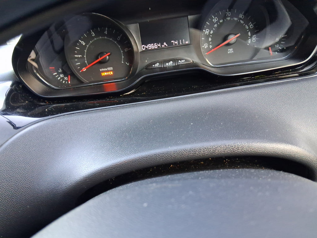 2014 PEUGEOT 208 1.2 PETROL SPEEDO SPEEDOMETER INSTRUMENT CLUSTER