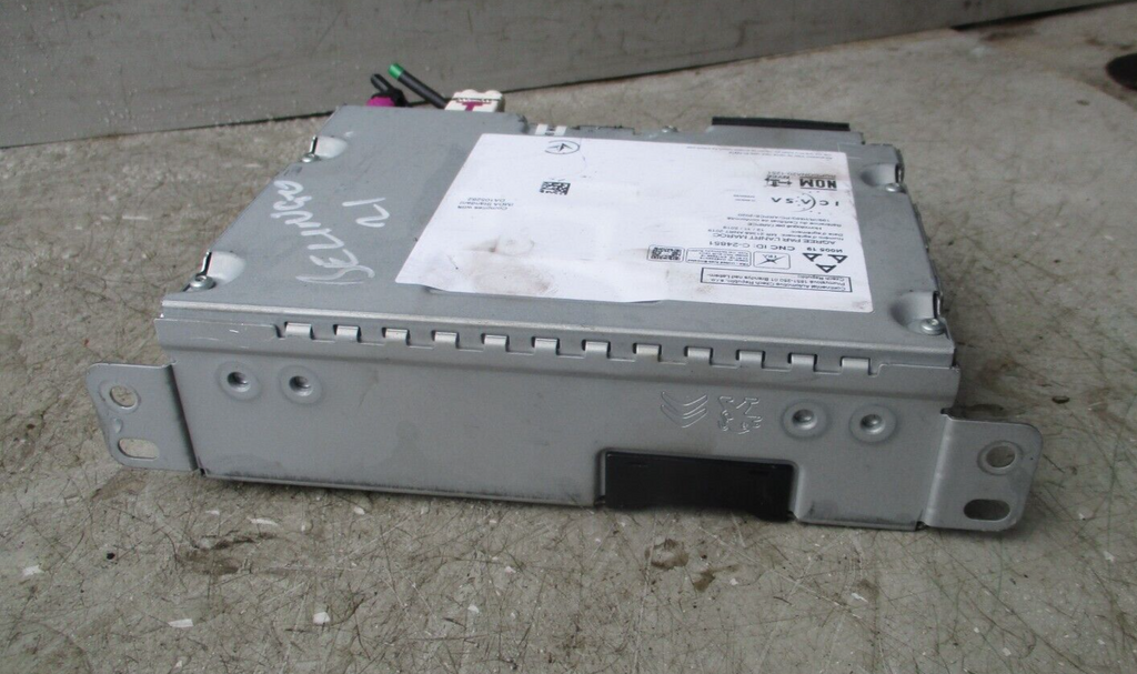 2021 CITROEN BERLINGO RADIO SAT NAV HEAD UNIT 9839633680