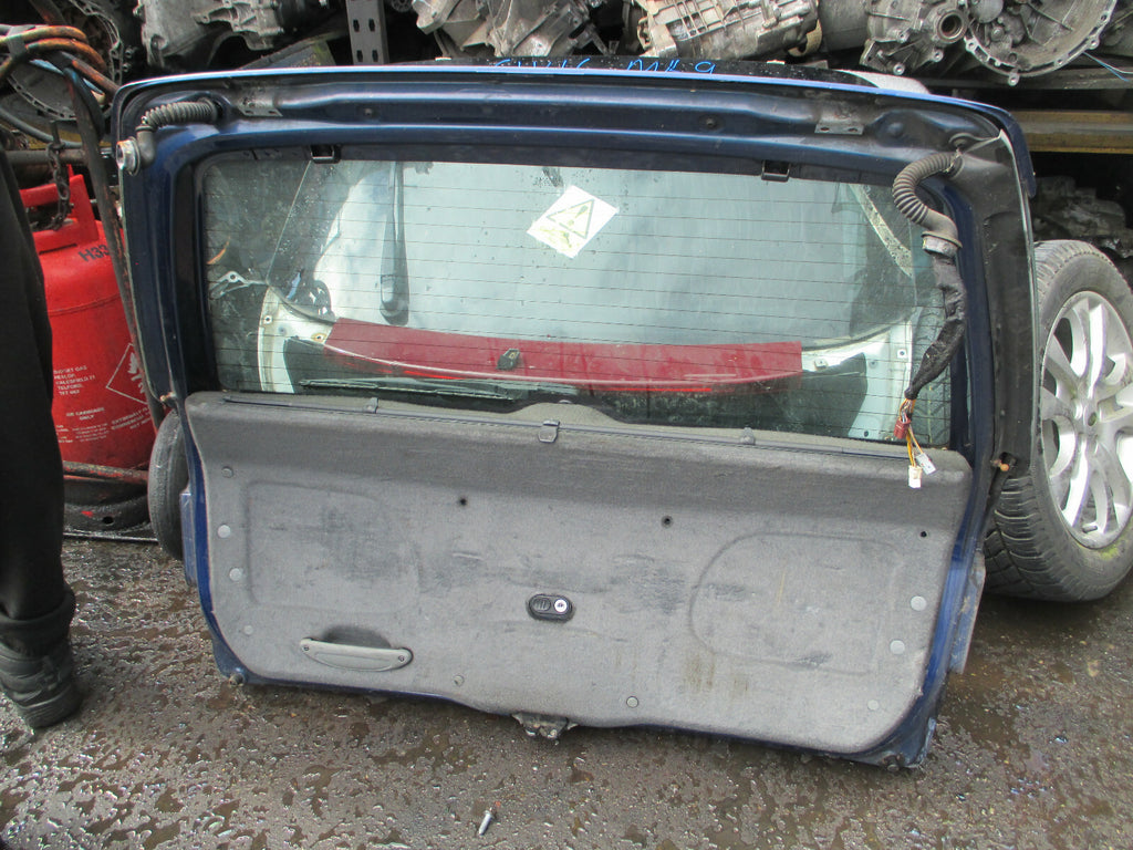 PEUGEOT 406 1996 ESTATE 2.0 DIESEL REAR COMPLETE TAILGATE BOOTLID BLUE
