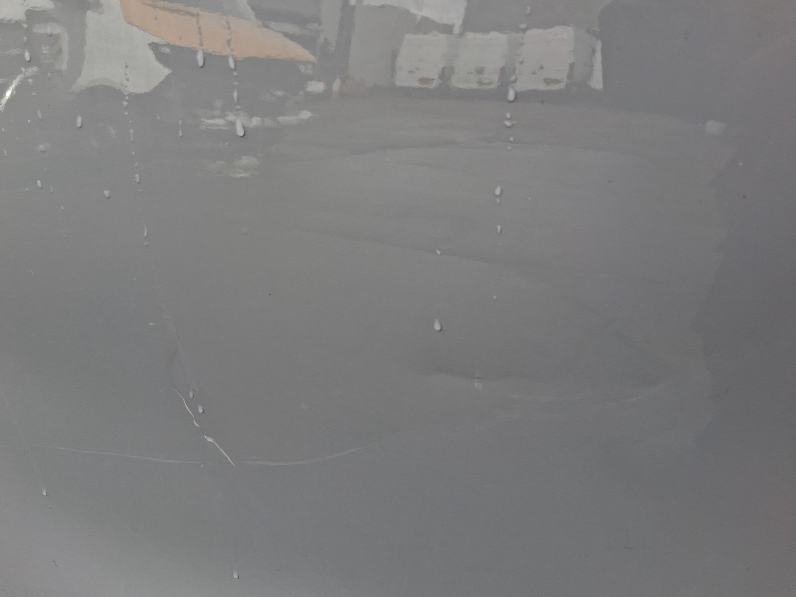 2024 FORD TRANSIT CUSTOM MK2 NSF PASSENGER SIDE BARE DOOR DAMAGED GREY