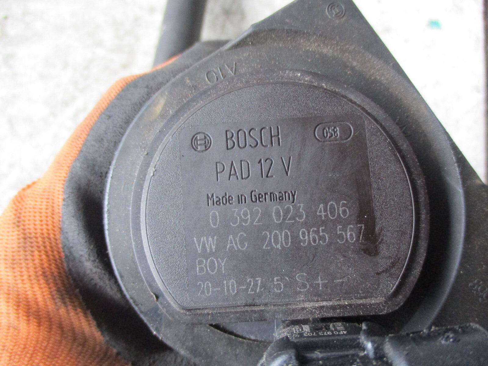 VOLKSWAGEN POLO MK6 2017 AUXILIARY WATER COOLANT PUMP 2Q0965567