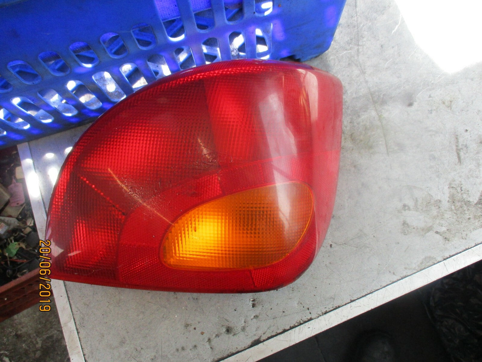 FORD FIESTA MK4 2001 OFF DRIVER SIDE REAR LIGHT 96FG13N004 OSR