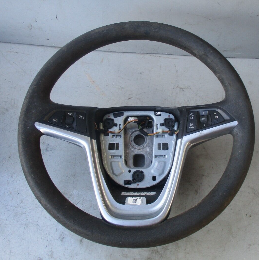 VAUXHALL MERIVA B 2013 MULTIFUNCTION STEERING WHEEL 13351023