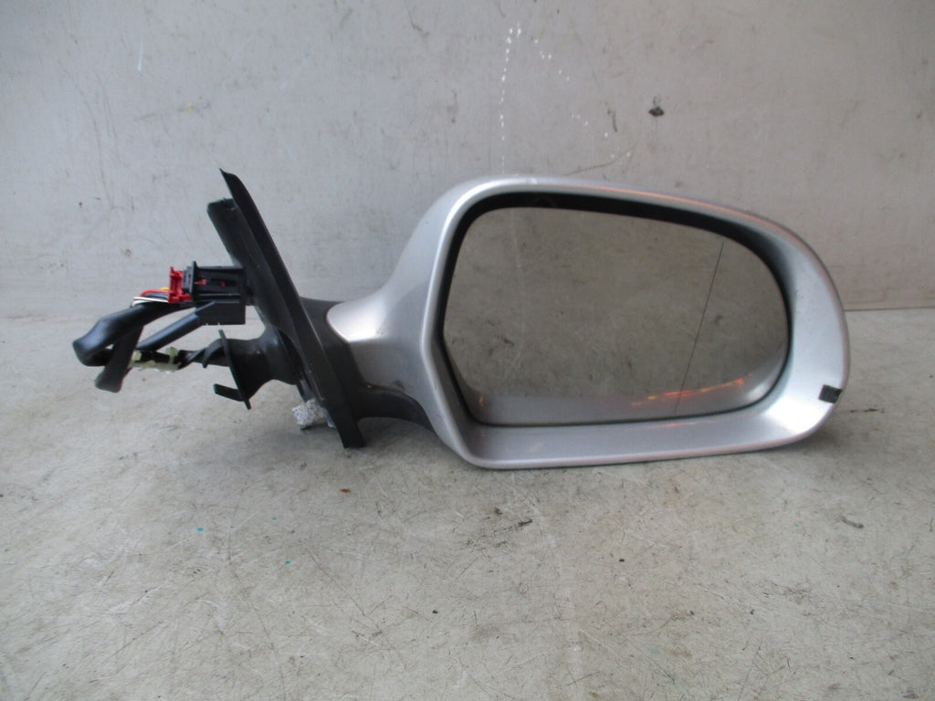 2008 AUDI A4 B8 OSF DRIVER SIDE FRONT ELECTRIC WING MIRROR SILVER LX7W